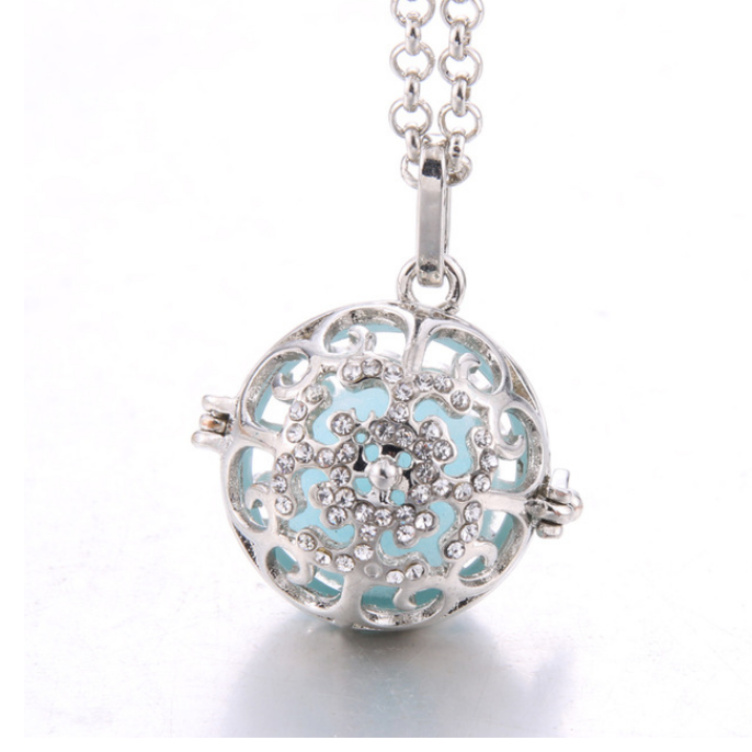 Медальйон для ароматерапії "Клітка для птахів" з блотером.