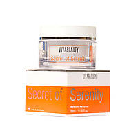 Нічний крем Віва Б'юті з пептидами Секрет Безтурботності Viva Beauty Secret of Serenity Вівасан Швейцарія 50 мл