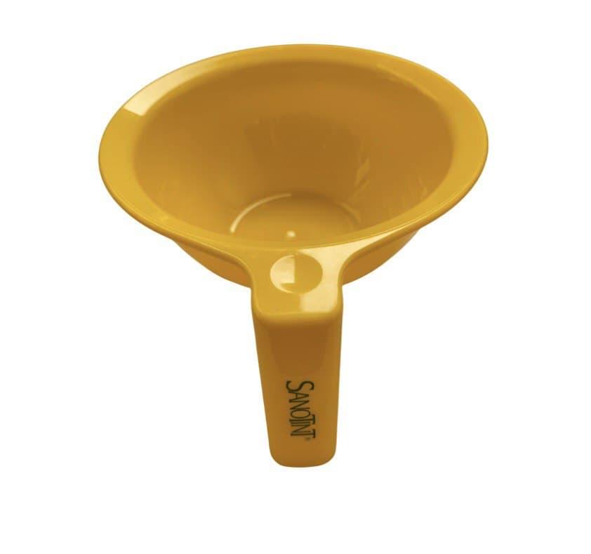 Миска для окрашивания волос отличный помощник с практичной ручкой и с размерными метками Sanotint 250 ml, фото 1