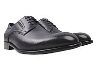 Туфли мужские Cosottinni натуральная кожа, цвет черный, 45
