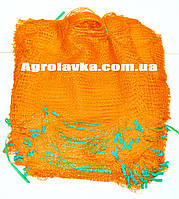 Сітка овочева 21х31 (до 3 кг) помаранчева, з ручкою (ціна за 1000шт), мішки сітки для овочів (6932)