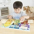Дерев'яна дошка із засувками ТМ Melissa&Doug, фото 4