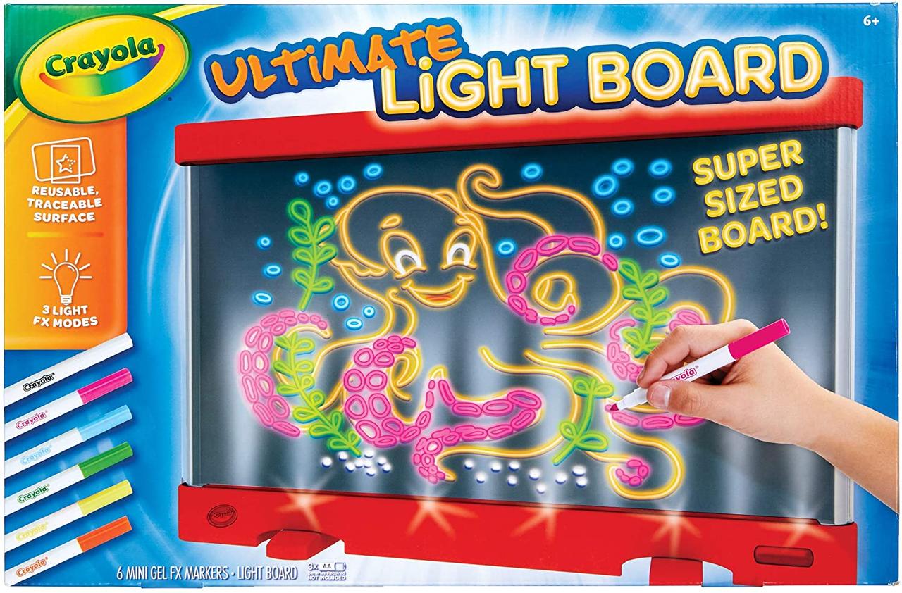 Планшет з підсвіткою Crayola Ultimate Light Board Red Drawing Tablet червоний