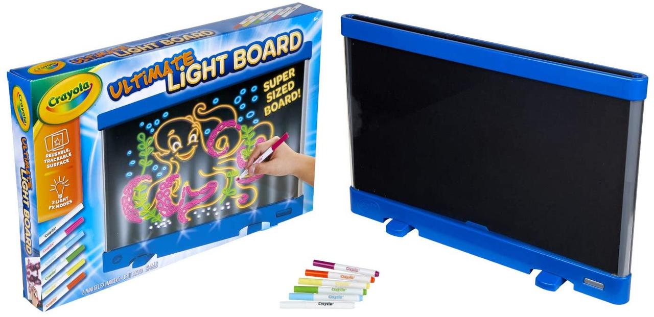 Планшет з підсвічуванням Crayola Ultimate Light Blue Board Drawing Tablet синій
