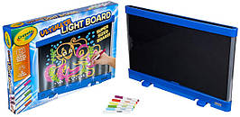 Планшет з підсвічуванням Crayola Ultimate Light Blue Board Drawing Tablet синій