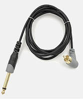 Кліп корд EZ RCA-1 Black Silver для тату машини кутовий