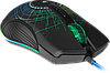 Ігрова миша Defender Sirius, чорна, дротова, геймерська мишка з бічними кнопками та підсвічуванням, фото 2