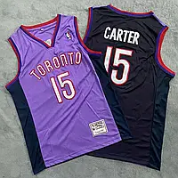 Мужская фиолетовая майка Винс Картер Carter Торонто Toronto Raptors