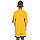 Дитяча форма футбольна УКРАЇНА для хлопчиків CO-3900-UKR-18 жовтий, фото 2