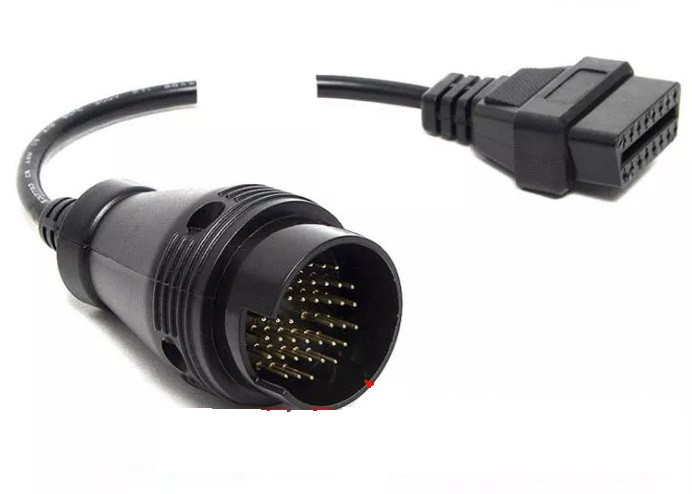 Перехідник-адаптер на Iveco з 38 pin на OBD2 16 пін , Адаптер для сканера обд 2