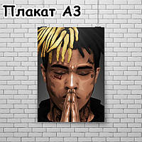 Плакат А3, XXXTentacion 1