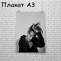 Плакат А3, XXXTentacion 3