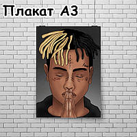 Плакат А3, 4 XXXTentacion