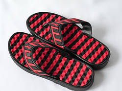 Чоловічі капці гумові з масажною підошвою