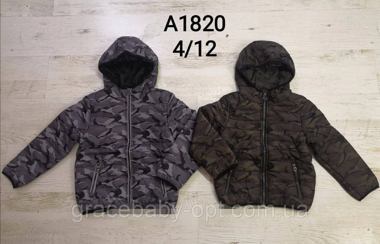 Куртка для хлопчиків оптом, Sincere, 4-12 рр., № A-1820