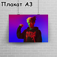 Плакат А3, XXXTentacion 12