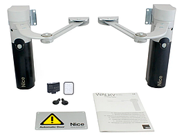 NICE WALKY 2024BD KCE — автоматика для розпашних воріт (стулка до 1.8 м)