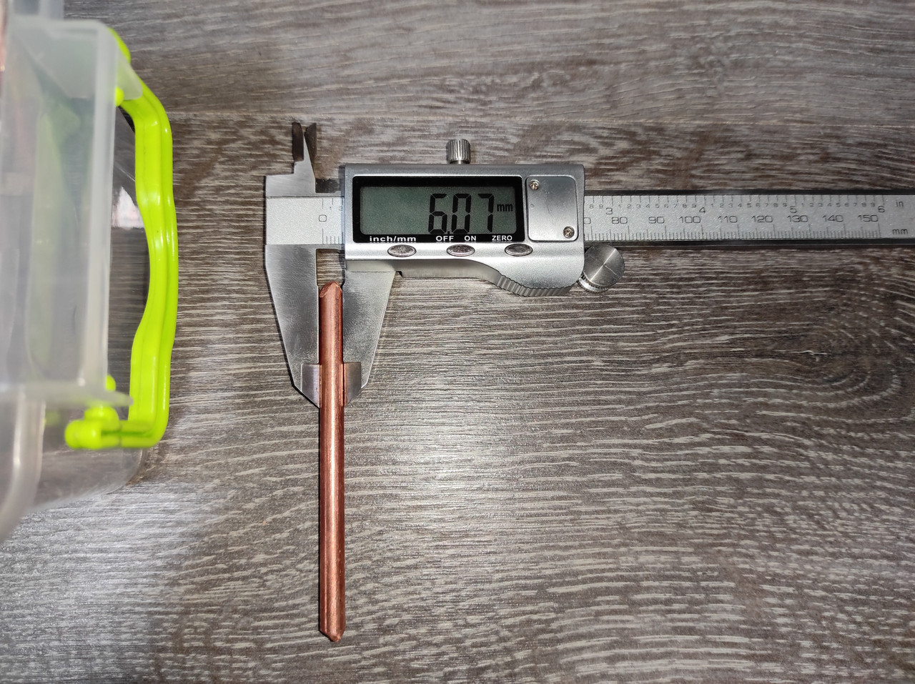 Пряме мідне жало 6 мм. для паяльника (під паяльник 40-65 ватів) 6х95 мм Запоріжжя, фото 1