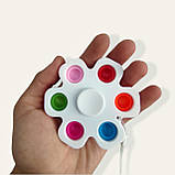 Сенсорна іграшка Simple Dimple спиннер Восьминіг перевертиш Фліп сипле дімпл 3 в 1, фото 5