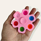Сенсорна іграшка Simple Dimple спиннер Восьминіг перевертиш Фліп сипле дімпл 3 в 1, фото 6