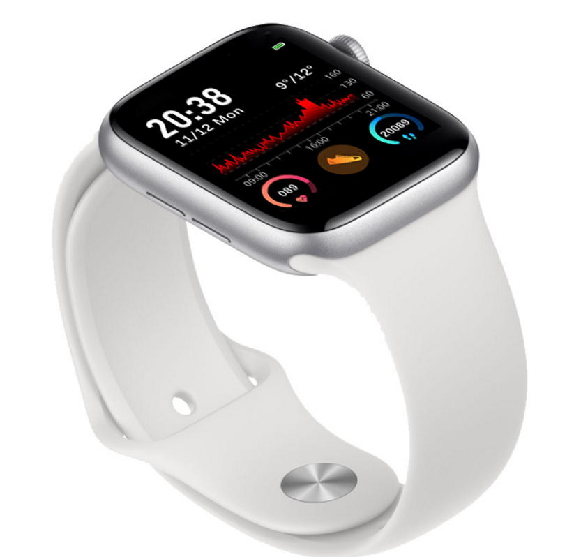 Смартгодинник Q99 2 ремінець чорний, білий) IWO Smart Watch Годинник-смарт Фітнес браслет