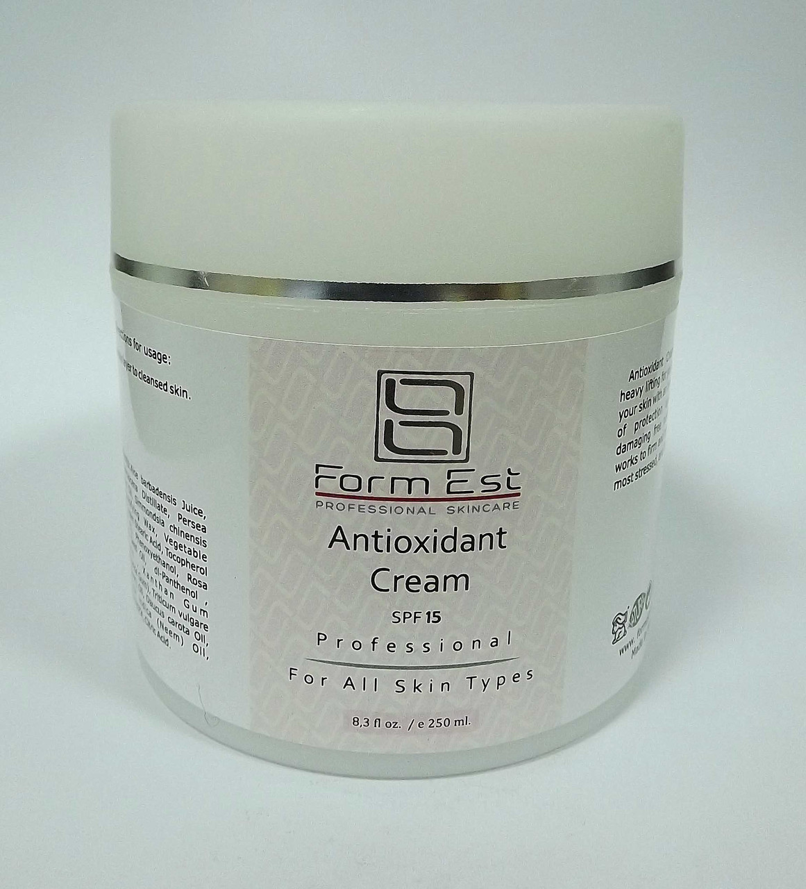 Антиоксидантный крем SPF 15 250 ml / Antioxidant Cream 250 ml - фото 1 - id-p224249710