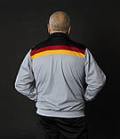 Чоловічий спортивний костюм Адідас Гамбург Німеччина сірий Adidas Австрія Спортивні костюми великі розміри, фото 5