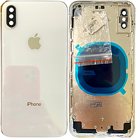 Корпус iPhone X белый Silver оригинал