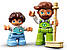 Lego Duplo Лего ДуплоМусоровоз і контейнери для роздільного збору сміття 10945, фото 11