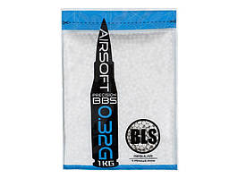 Кулі страйкбольні BLS Precision BB pellets 0.32 g - 1 кг - 3125 шт - White