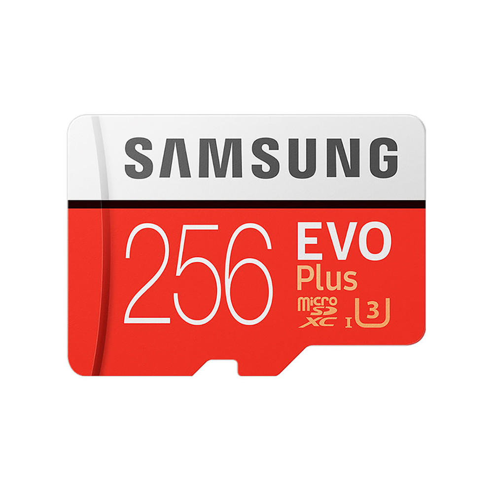 Карта пам'яті Samsung Plus EVO microSDXC 256GB UHS-I Class 10 + SD адаптер (MB-MC256HA/RU)