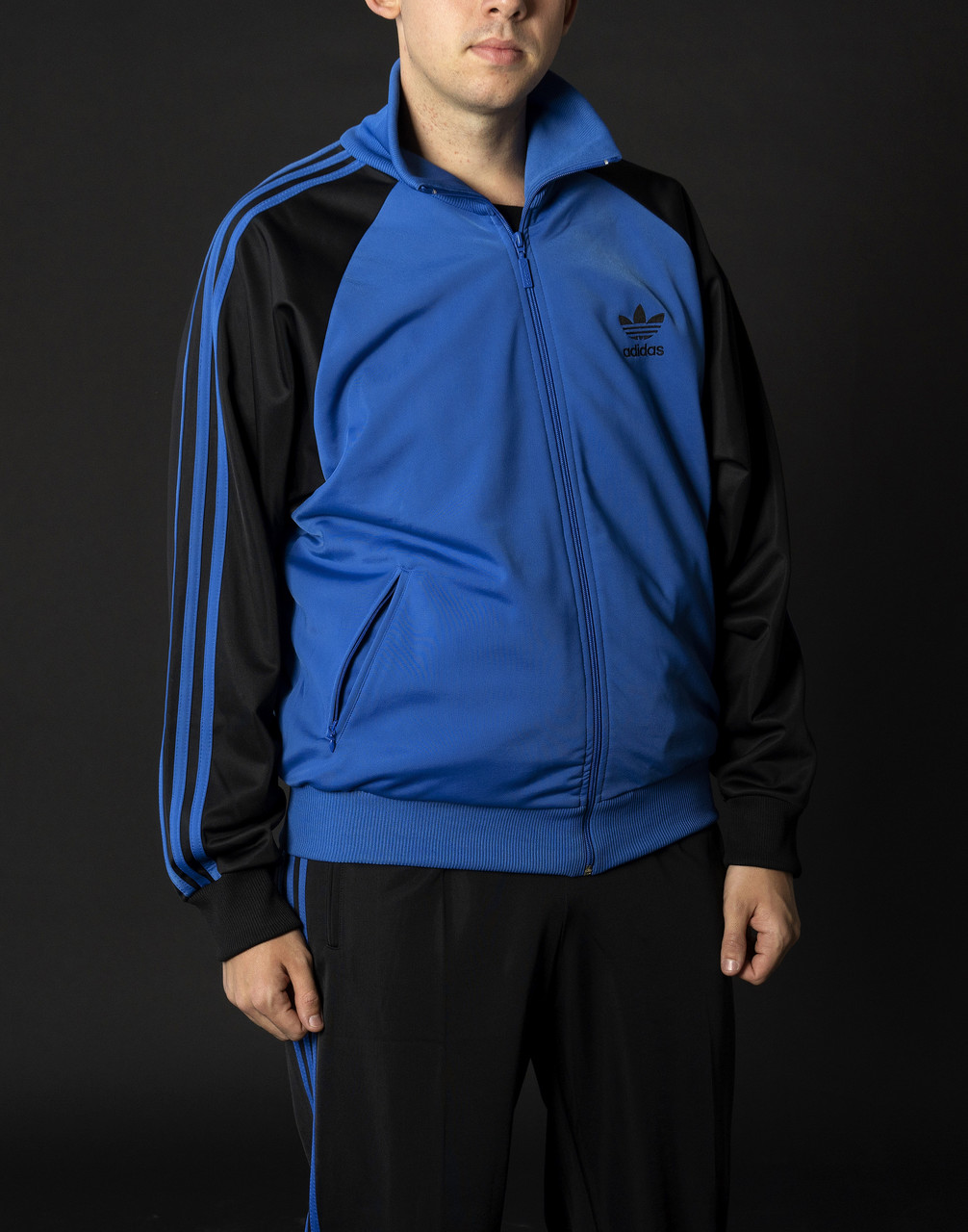 Чоловічий спортивний костюм Адідас Теніс синій Вінтаж 90-х Adidas Австрія Спортивні костюми великі розміри