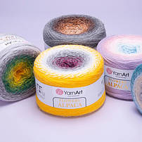 YarnArt Flowers Alpaca( фловерс альпака) 20% альпака, 80% акрил; Вага мотка: 250 р. Довжина: 940 м.