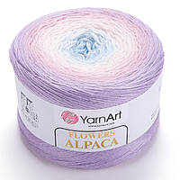 Турецкая пряжа для вязания YarnArt Flowers Alpaca( фловерс альпака) 405