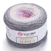 Турецкая пряжа для вязания YarnArt Flowers Alpaca( фловерс альпака) 413