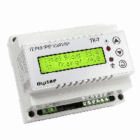 Терморегулятор трехканальный ТК-7 цифровой с недельным программатором с датчиком DIN-рейка DigiTOP