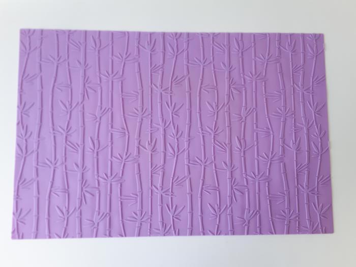 Килимок кондитерський силіконовий текстурний для мастики Серветка Бамбук 38*58 cm IKA SHOP
