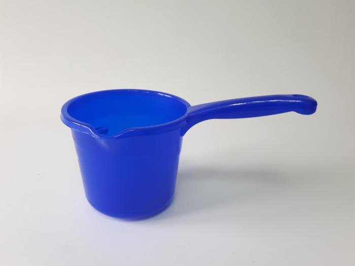 Ківш пластиковий кухонний з ручкою та носиком Ківшик пластмасовий для води Dunya D 14,5*13 cm 1,5 л IKA SHOP
