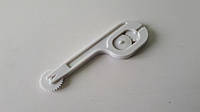 Роликовий ніж для мастики зі змінними насадками Колесо кондитерське для нарізки мастики L 12 cm. IKA SHOP