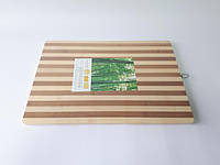 Бамбукова обробна кухонна дошка для нарізки овочів прямокутна Бамбук 35*50 cm IKA SHOP