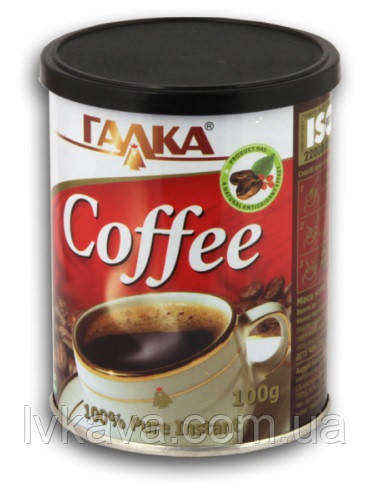 Кофе растворимый Галка , ж\б, 100 гр - фото 1 - id-p224257054