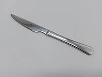 Нож столовый для стейка и мяса с зубцами нержавейка Элит L 21,5 cm в упаковке 12 штук из нержавейки IKA SHOP