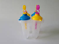 Формы для мороженого пластиковая в наборе 4 штуки Формочки для фруктового льда L 10 cm IKA SHOP
