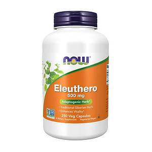Женьшень Now Foods Eleuthero 500 mg 250 см caps