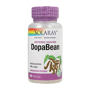 Мукуна пекуча Solaray DopaBean 60 veg caps
