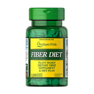 Клітковина Puritan's Pride Fiber Diet 120 tab