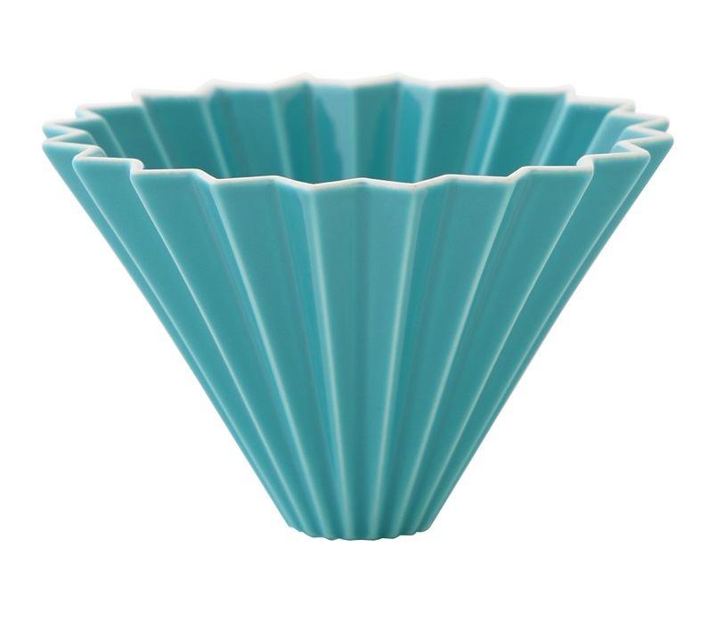 Пуровер порцеляновий Origami Dripper M Turquoise, 99300567