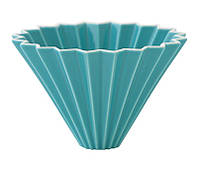 Пуровер фарфоровый Origami Dripper M Turquoise, 99300567