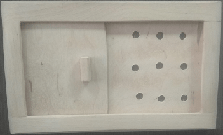 Засувка вентиляційна/вільха 250 мм*160 мм для лазні та сауни