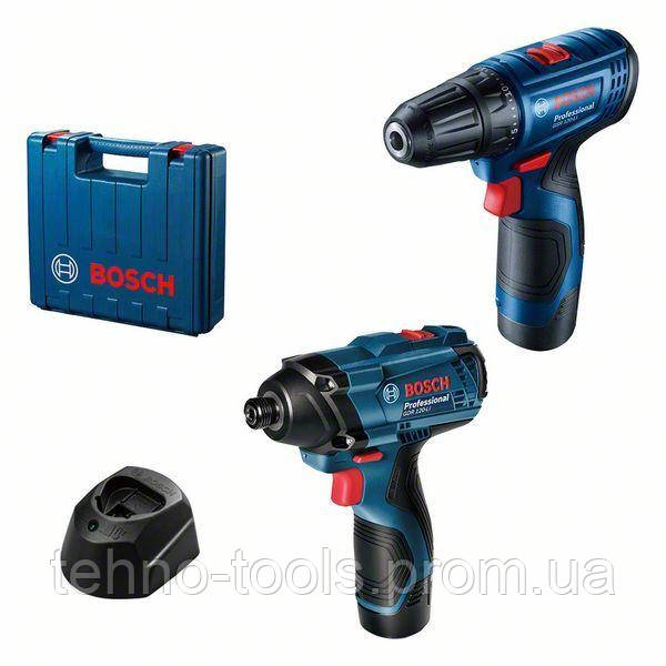 Купить Набор аккумуляторных инструментов Bosch GSR 120-LI + GDR 120-LI ...